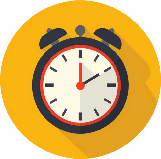 Icono de disponibilidad extra para urgencias dentales, atención 24/7 en Bogotá